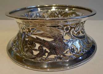 silver dish ring