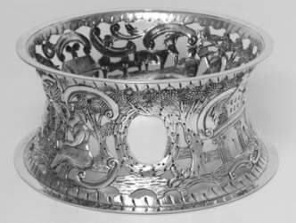silver dish ring