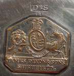 James Dixon & Sons, Old Sheffield Plate mark: c. 1835
