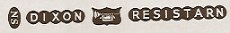 James Dixon & Sons, RESISTARN Nickel Silver: spoon and forks