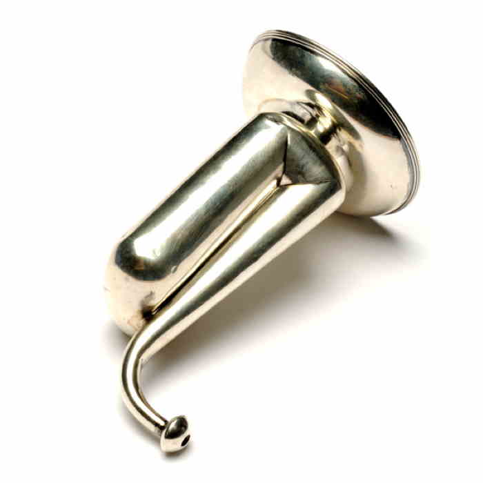 sterling silver ear trumpet, Charles Reily & George Storer, London 1828