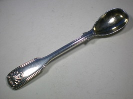 silver egg spoon