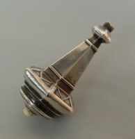silver electric bell, maker Jacob Grimminger, Germany,