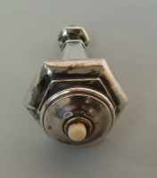 silver electric bell, maker Jacob Grimminger, Germany,