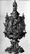 Elkington at the 1851 Great Exhibition: Elizabethan style vase