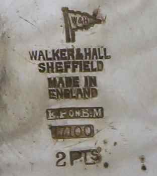 E.P on B.M mark: Walker & Hall