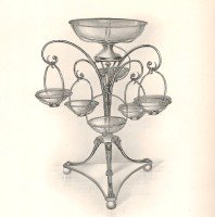 Epergne: Old Sheffield Plate