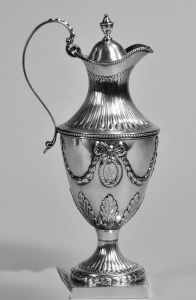 silver wine ewer