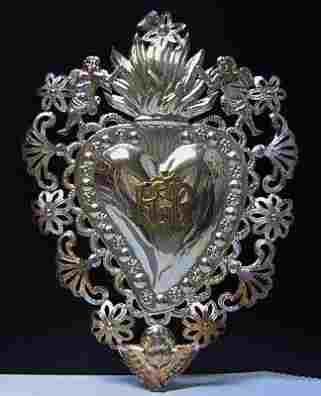 silver ex voto