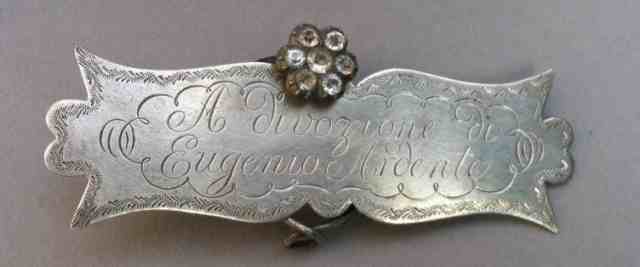 silver ex voto
