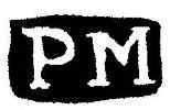 mark of Peter Mood, Charleston, North Carolina, 1785-1821