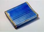 Faberg silver and enamel cigarette case