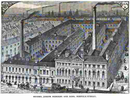 Joseph Rodgers & Sons, Norfolk Street factory