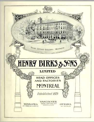 Henry Birks & Sons: Head Office, Montreal
