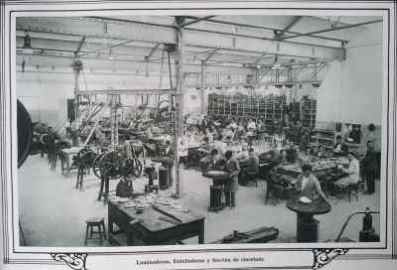 Plateria D. Garcia: inside of the factory