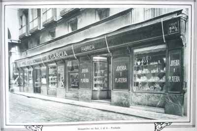 Plateria D. Garcia: saleroom at Sal, 2-8, Madrid