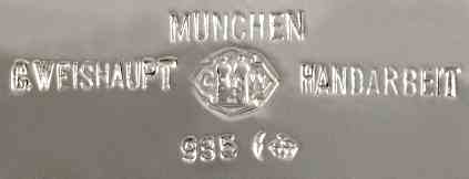 Carl Weishaupt, Munich: mark