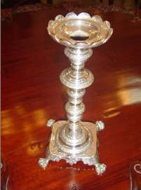 Candlestick, Brazil 19th century Candlestick, Brazil 19th century