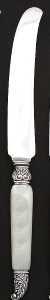 knife with mother-of-pearl handle
