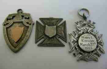 silver watch fobs
