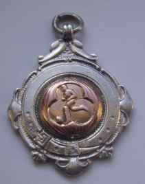 silver watch fob