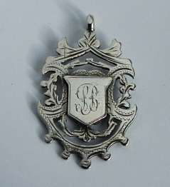 silver watch fob