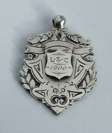 silver watch fob