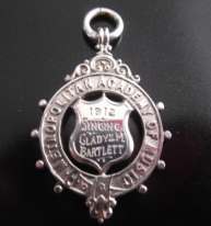 silver watch fob