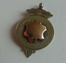 silver watch fob