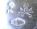 wax jack with pseudo Stato Pontificio hallmarks