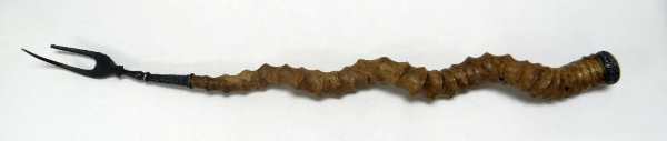 silver toasting fork