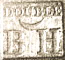 French silverplate mark: doubl