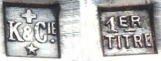 French silverplate maker: Kahn & Compagnie