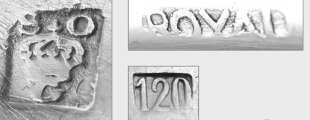 French silverplate maker: not identified