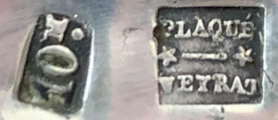 French silverplate maker: Veyrat Jean-Franois