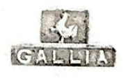 French silverplate maker: Orfvrerie Gallia