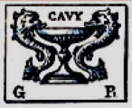French silverplate maker: Cavy, successors of Gallonde & Renou