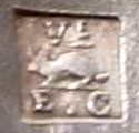 French silverplate maker: Veuve Lontine Compre, widow of Ernest Compre