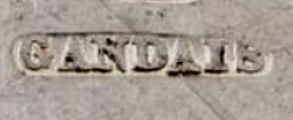 French silverplate maker: Gandais Jacques Augustin