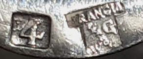 French silverplate maker: Well George