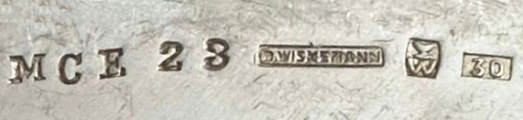 silverplate maker: Wiskemann, Bruxelles, Belgium
