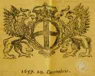 Genoa  coat of arms 1657