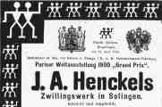 Henkels J.A. Zwillingswerke - Solingen