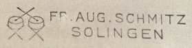Schmitz Friedrich August - Solingen
