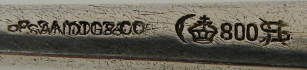 Liegnitzer Silberwarenfabrik Sandig P. & Co: COSA SILBER trademark - Liegnitz i.Niederschlesien