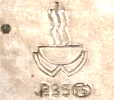 unidentified German silver maker: FS