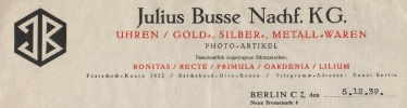 Busse Julius - Berlin