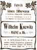 Knewitz J. - Mainz a. Rh.
