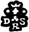 poinon D trfle S) sous fleur de lys couronne, R en pointe