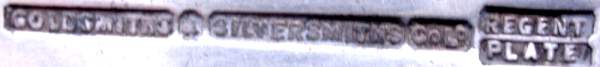 Goldsmiths & Silversmiths Co: silverplate mark
